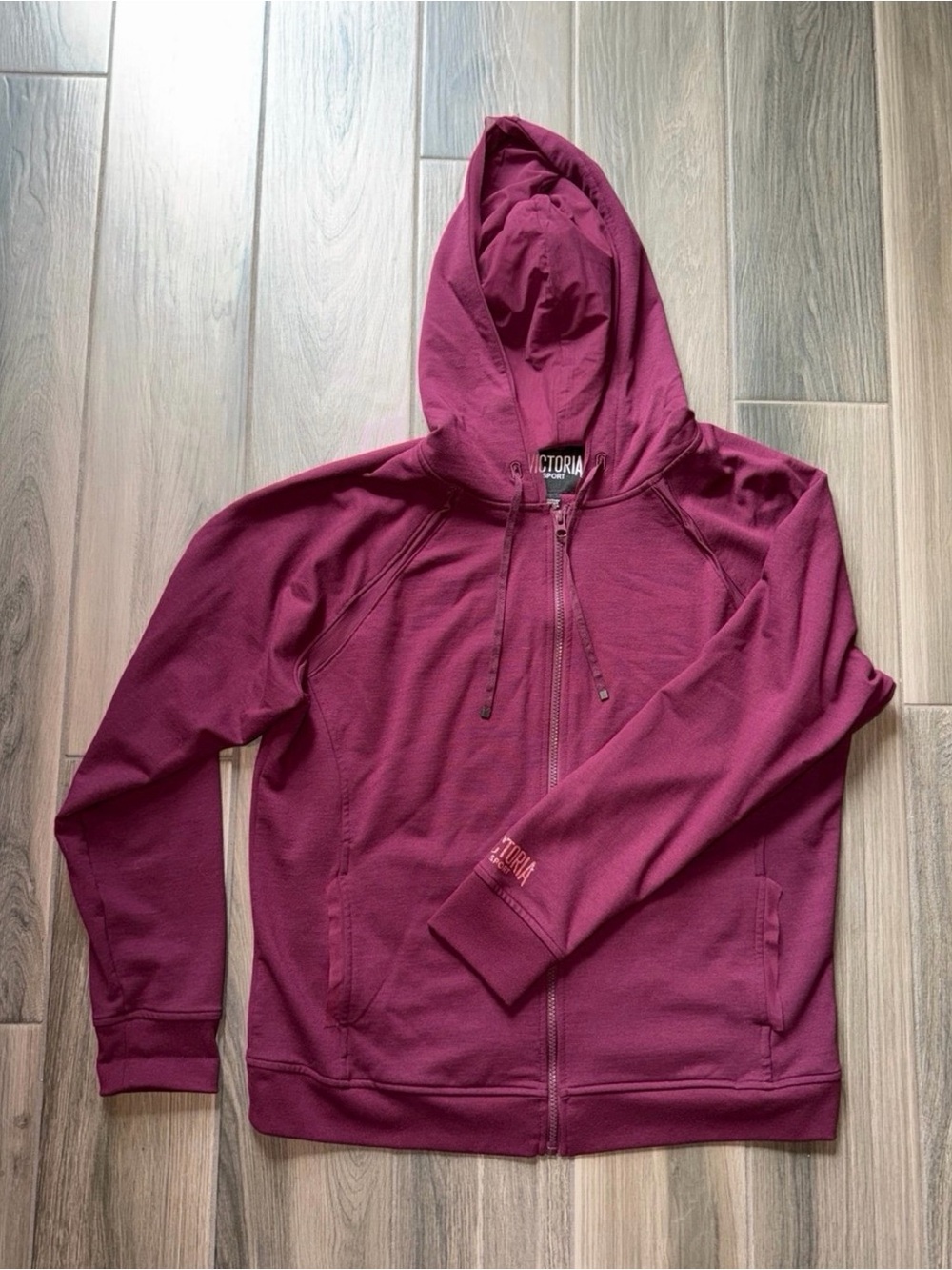 Victoria's Secret Berry Zip-Up Hoodie